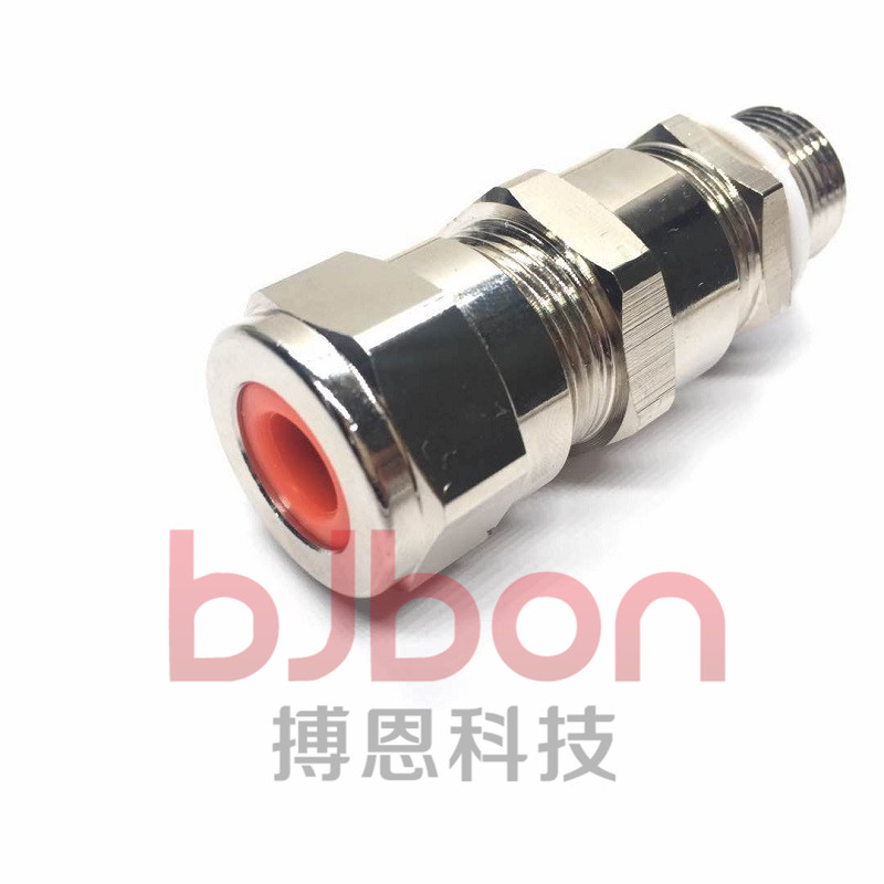 BJBON品牌防爆格兰头应用安装在防爆电缆端口